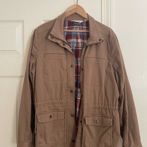Ll bean utility jacket with flannel liner